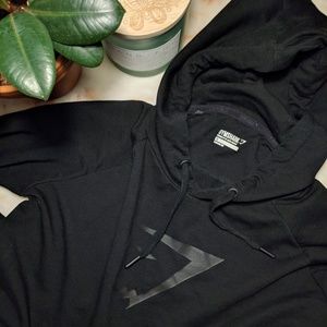 Gymshark cropped hoodie size medium